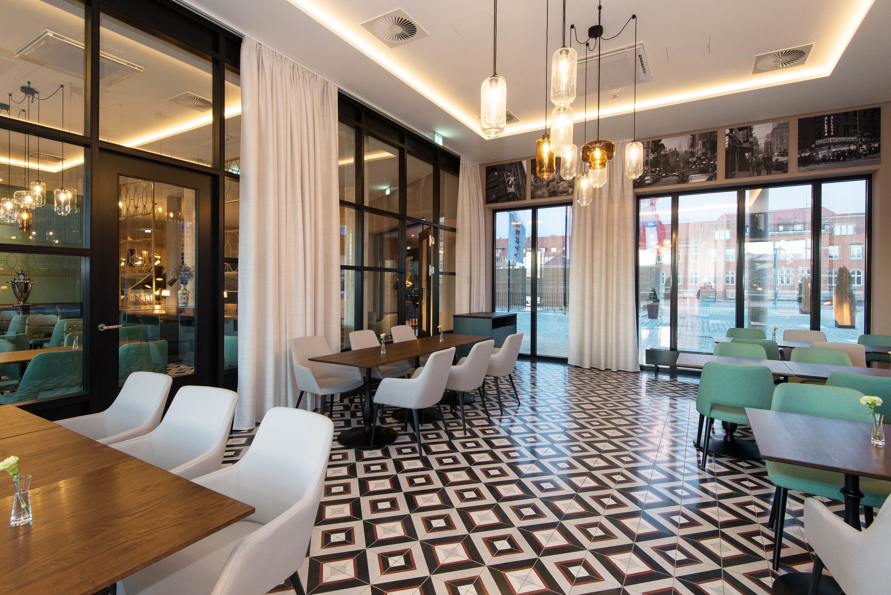 breakfast, lunch, dinner served; italian cuisine