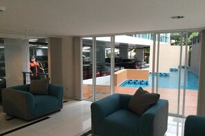 Lobby sitting area