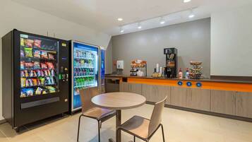 Free daily on-the-go breakfast