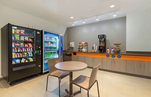 Free daily on-the-go breakfast