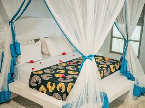 Exclusive Villa, 3 Bedrooms, Private Pool, Beach View | 3 bedrooms, premium bedding, Tempur-Pedic beds, individually decorated - Oceanfront Villa Zanzibar (Bwejuu)