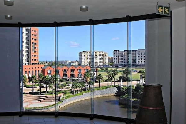 Interior entrance