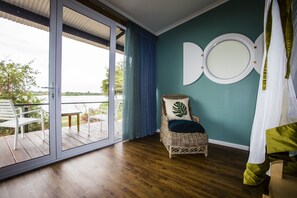 Premium bedding, minibar, in-room safe, individually decorated - Zambezi Mubala Lodge (Katima Mulilo)