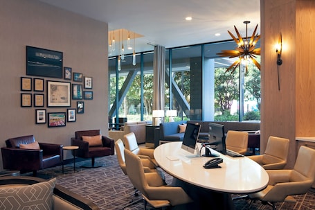 Business center. Homewood Suites by Hilton Los Angeles International Airport