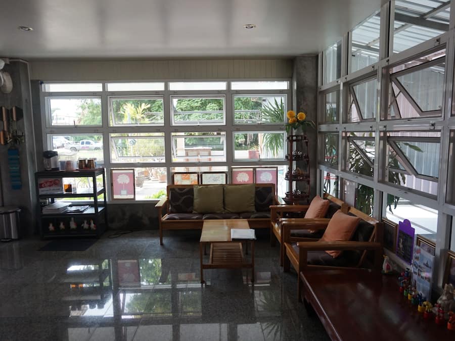 Sitzecke in der Lobby