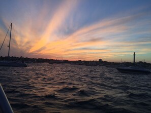 Beach nearby, beach towels - Provincetown:  Water view, 3 BR House, Parking, Free Wifi, outdoor shower. (Provincetown)