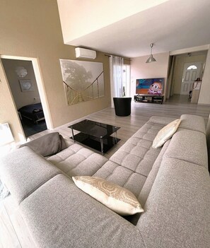 Smart TV, video games, Netflix, DVD player