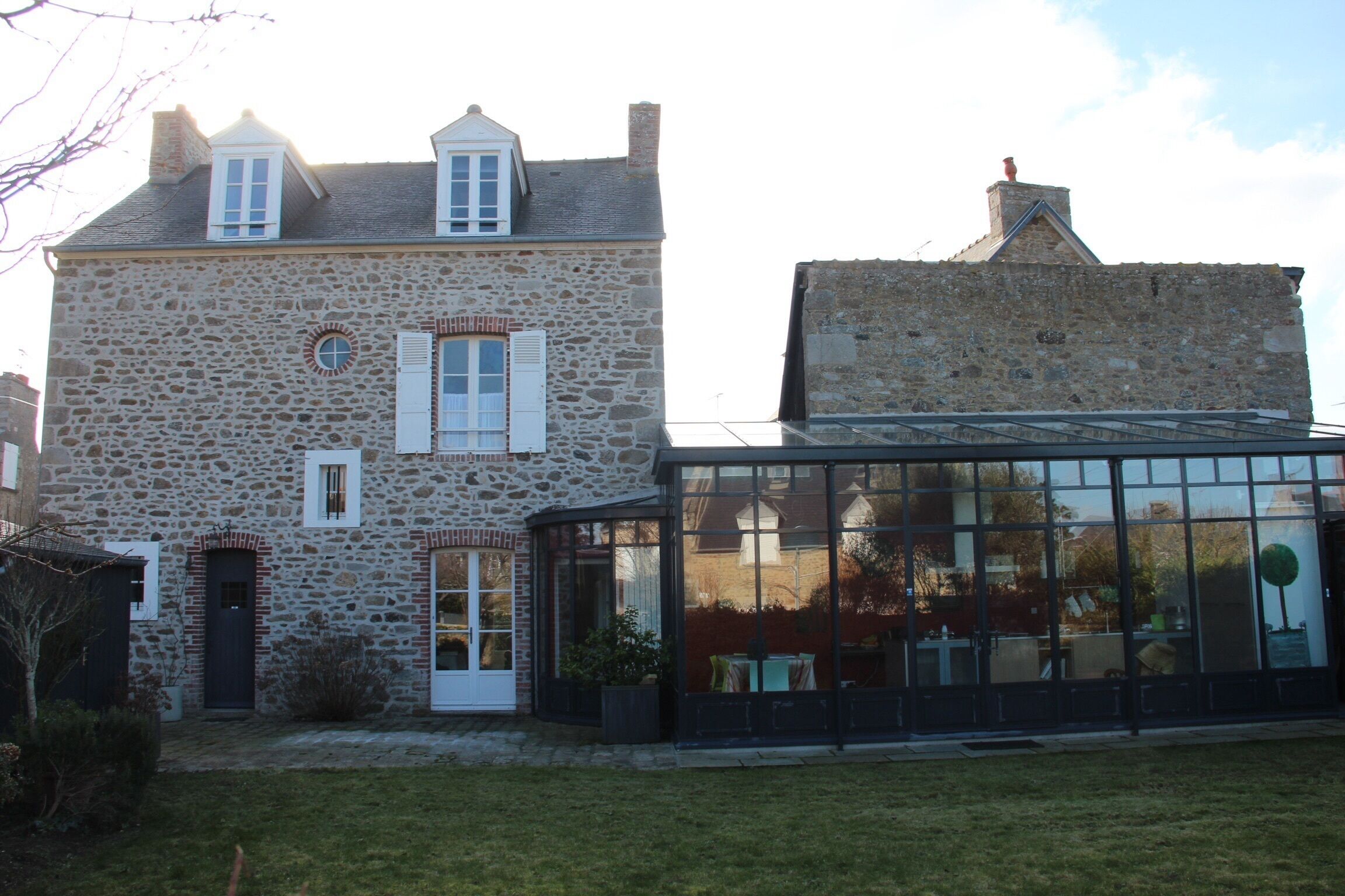 Maison coté jardin