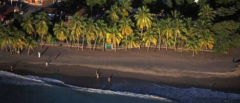 Beach nearby, beach towels