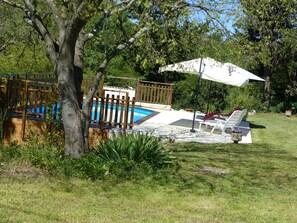 Pool - VILLA comfortable not overlooked, calm close to the city (Uzès)