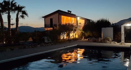 Private Villa NERO BIANCO-AUSSERORDENTLICHE ANSICHT !!POOL, Oliven, Zitrusfrüchte, Reben