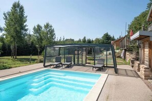 Indoor pool, outdoor pool