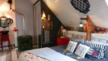 1 dormitorio, tabla de planchar con plancha, wifi gratis y ropa de cama