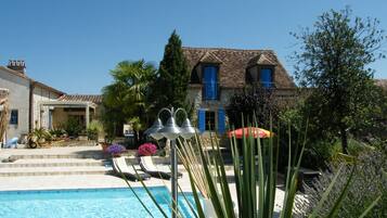 Udendørs pool, opvarmet pool