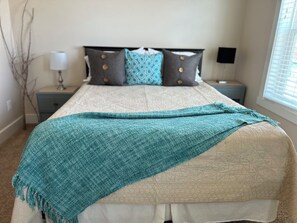 2 bedrooms, iron/ironing board, travel cot, WiFi