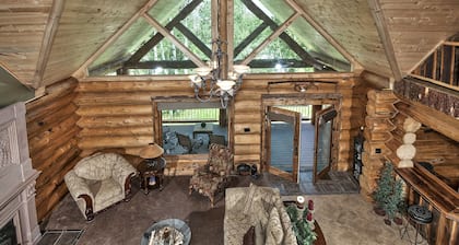 Suuri Vega-järvi, Colorado Luxury REAL LOG CABIN