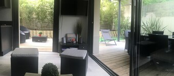 T2 - Arcachon centrum - Omzoomd terras 90 m² - Strand 100 m,