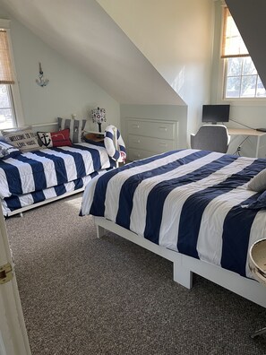 3 間睡房、書桌、熨斗/熨衫板、免費 Wi-Fi