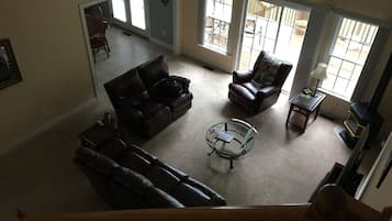 Smart TV, video games, DVD player, books