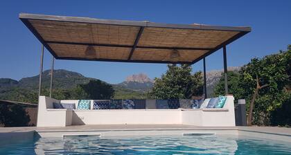 CHARMING FINCA, SOLLER, SPLENDID VIEW, BRAND NEW POOL, ORCHARD, QUIET