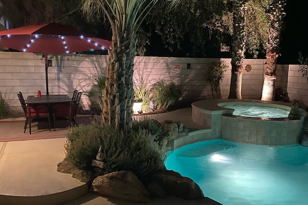 Heated pool and spa!!
