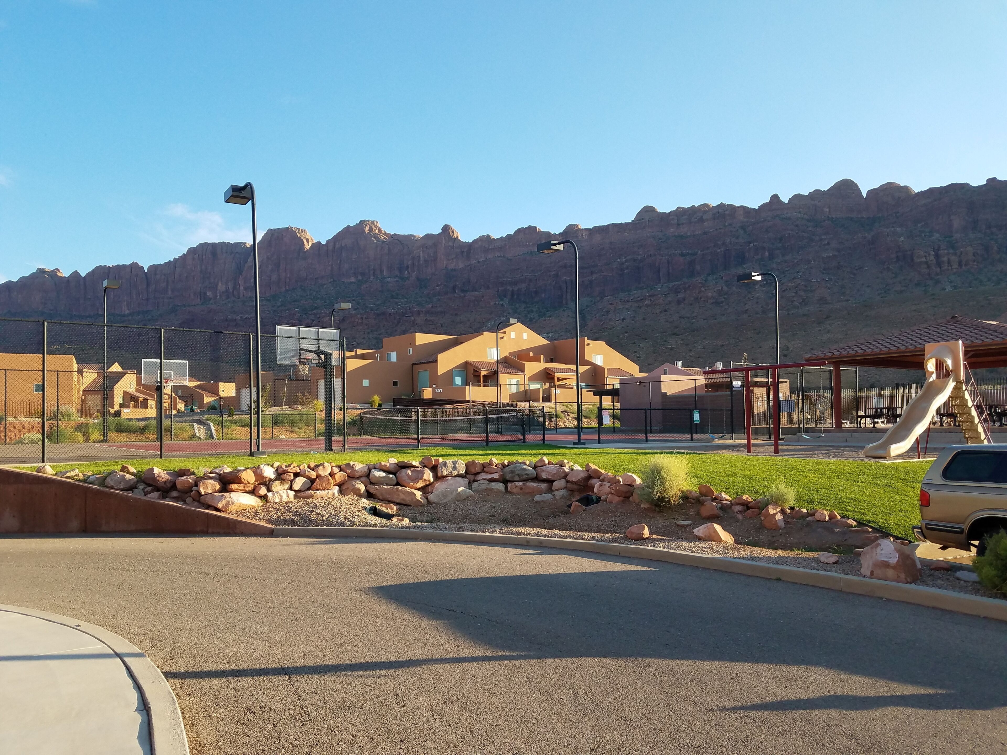 Enceinte de l’hébergement