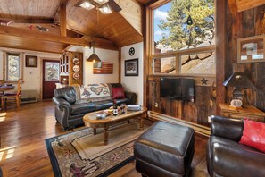 Smart TV, books - Twin Rock Cabin .Western Retreat. Family, Kids, Dog friendly. (Florissant)