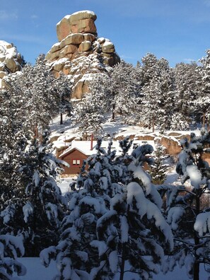 Exterior - Twin Rock Cabin .Western Retreat. Family, Kids, Dog friendly. (Florissant)