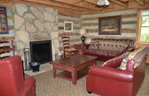 TV connectée, cheminée, jeux vidéo, livres