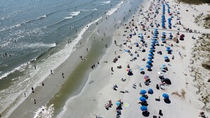 On the beach