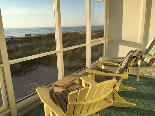 Oceanfront Sights and Sounds from the Porch and Veranda - Closest to the Beach!