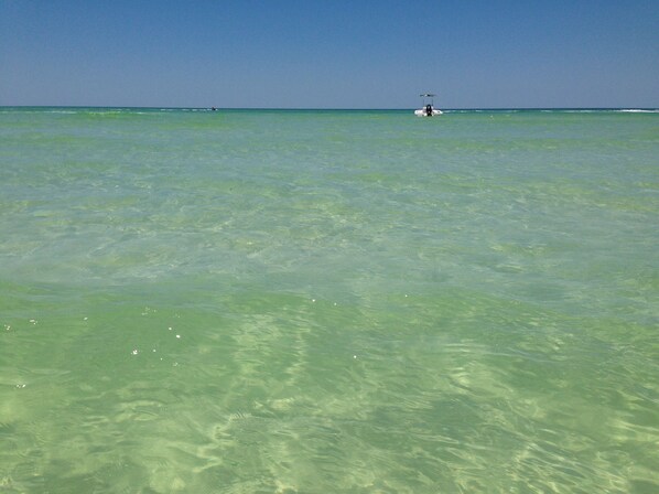 Sun-loungers, beach towels