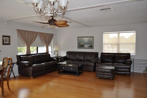 Gulf Access Waterfront Home With Private Dock – Walk to Beach