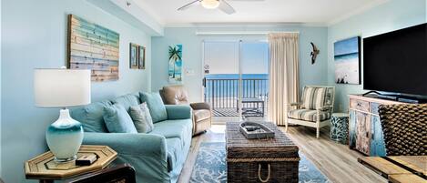 Smart TV, DVD player, books, video library