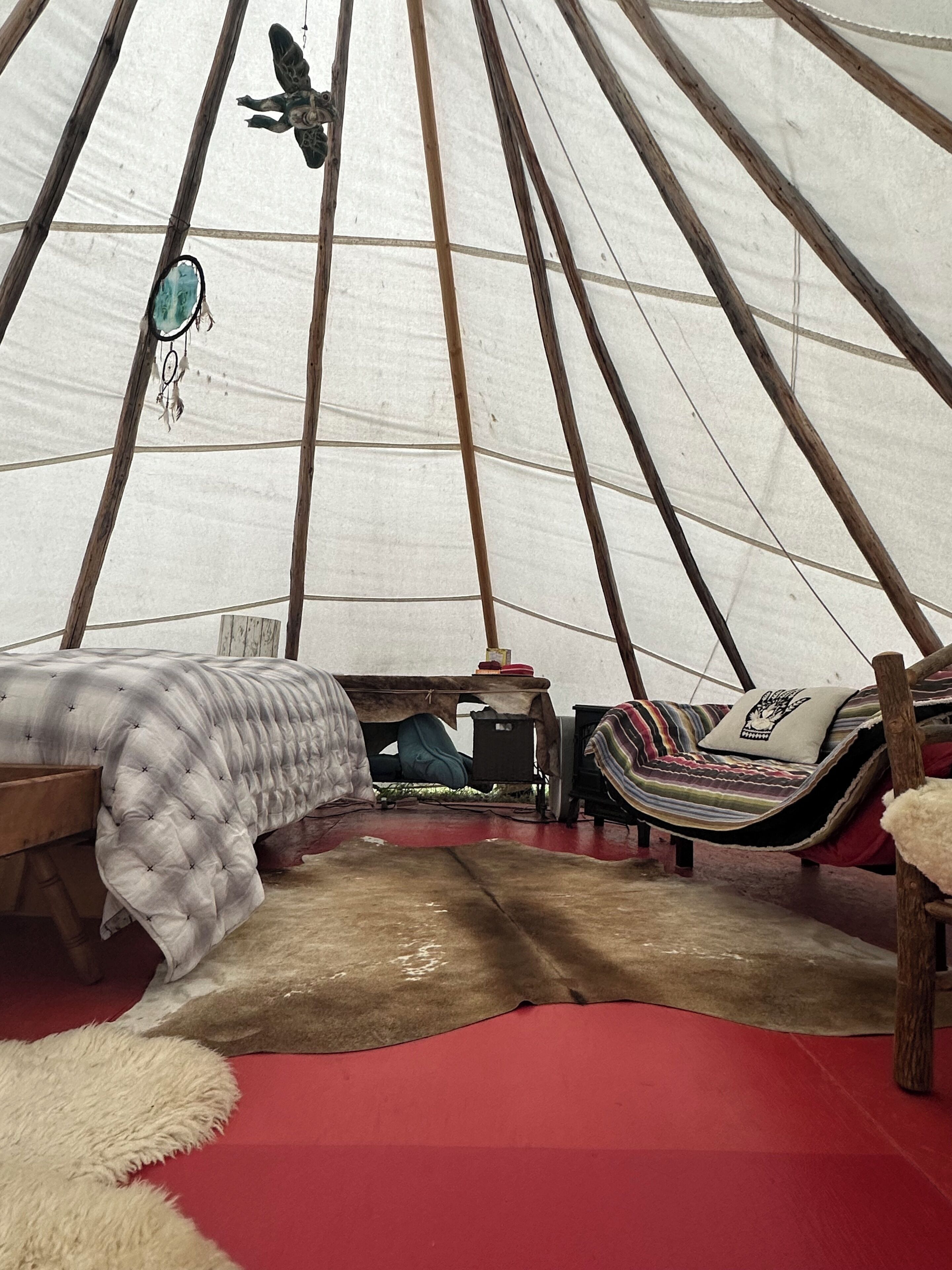 Sleep In Comfort-tipi Style, Under The Stars - Montana