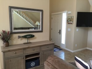 TV connectée, cheminée