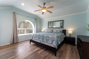 4 bedrooms, iron/ironing board, travel cot, free WiFi