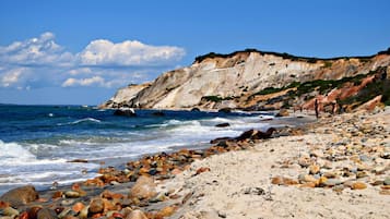 Beach nearby, sun-loungers