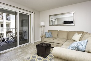 TV, table football, ping pong, music library