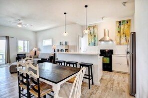 Interior - Sleek and Modern Oceanfront home: walk to restaurants and boardwalk! (Carolina Beach)