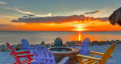 Ranta näkymät!- Casa del Playa - Lämmitetty uima-allas lahdella