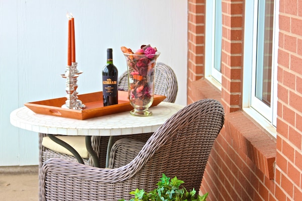 Relax on terrace / balcony and watch the sunrise and/or sunset