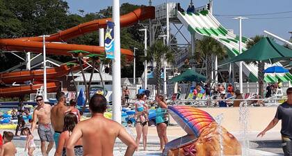 Quiet section of Ocean Lakes with access to all ammenities