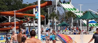 Quiet section of Ocean Lakes with access to all ammenities