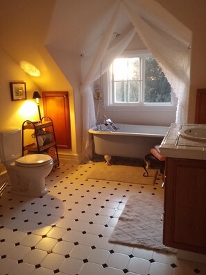 Combined shower/tub, hair dryer, towels, soap - Beautiful Central Coast home, quiet & peaceful property in wine country (Templeton)