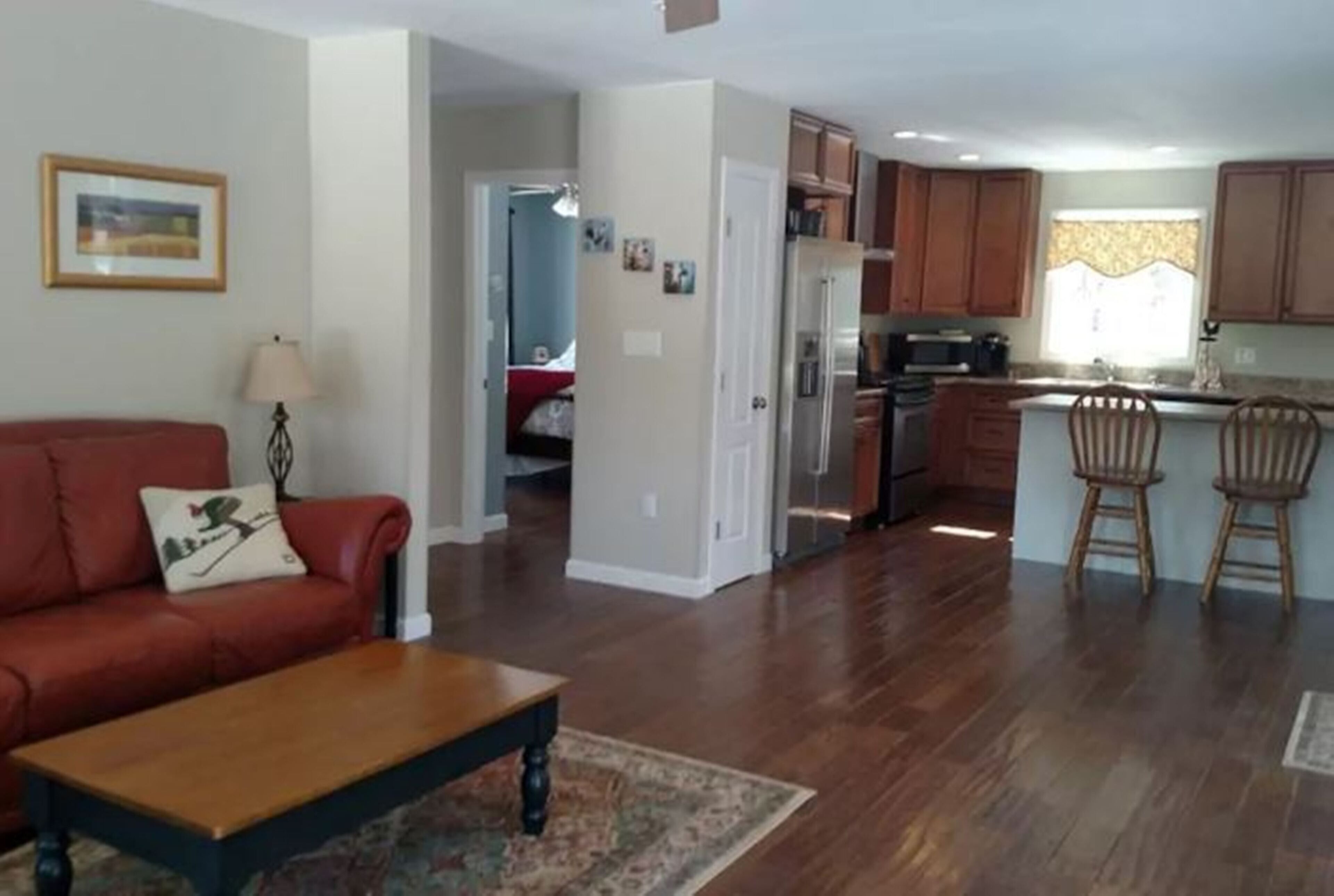 Smart TV, fireplace, foosball, table tennis