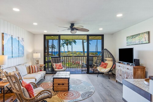Nihi Kai #403: Newly Remodeled in 2023, Full AC, Steps to Beach!