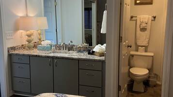 2 bedrooms, iron/ironing board, travel crib, free WiFi