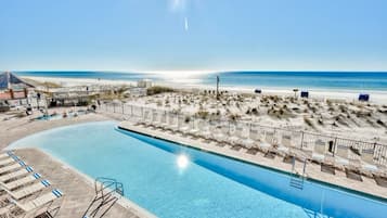 Indoor pool, a heated pool