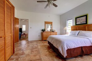 1 bedroom, iron/ironing board, WiFi, bed sheets - Anguilla Vacation Rental Short Term / Long Term (Mount Fortune)